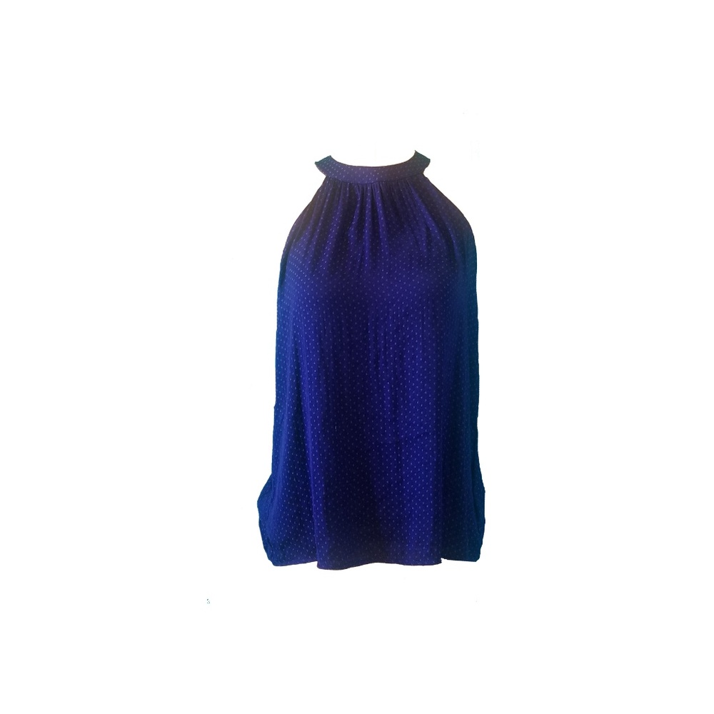 Button Back Halter Top